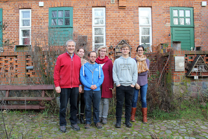 Das NABU-Team in der Naturschutzstation Schwerin. Foto: Manuela Heberer